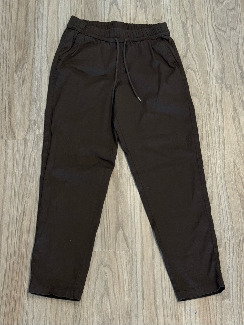 PACT Organic Cotton Pull-On Chino Pants Drawstring Women’s M